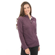 Regatta Purple Sweethart Zip Neck Fleece - Quality Brands Outlet