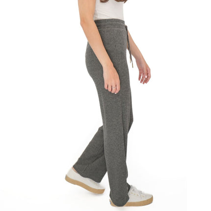 M&S Waffle Lounge Pants Charcoal Trousers - Quality Brands Outlet