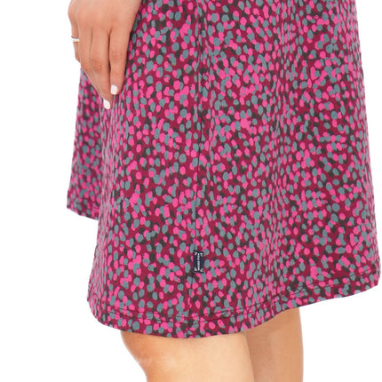 Weird Fish Pink Cassandra Swing Dress - Quality Brands Outlet