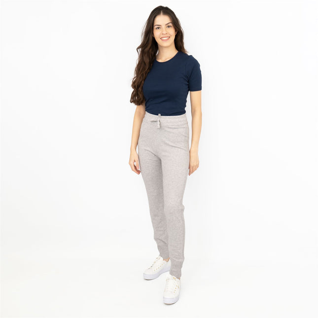River Island Womens Ribbed Knit Skinny Leg Jersey Joggers