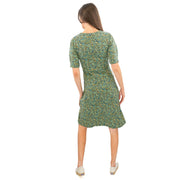 Weird Fish Green Cassandra Swing Dress - Quality Brands Outlet