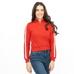 New Look Red Long Sleeve Full Zip Track Top - Quality Brands Outlet