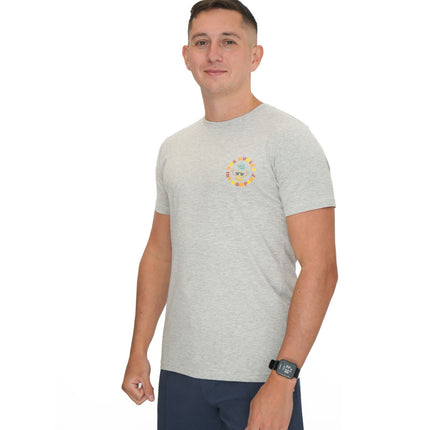 Hurley Mens Grey Cool Pineapple Print T-Shirt-Quality Brands Outlet-