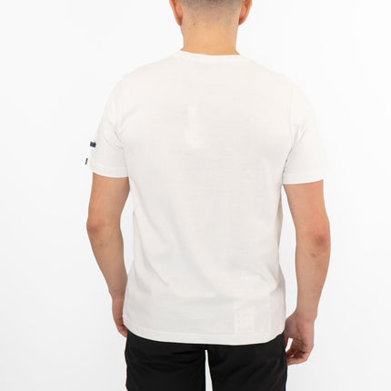 Original Penguin T-shirt Short Sleeve Embroidered White-Quality Brands Outlet-