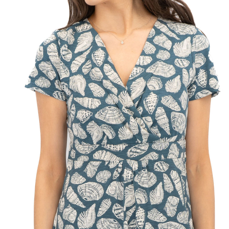 Seasalt Blue Chapelle Dress in Pocket Shells Print - Quality Brands Outlet