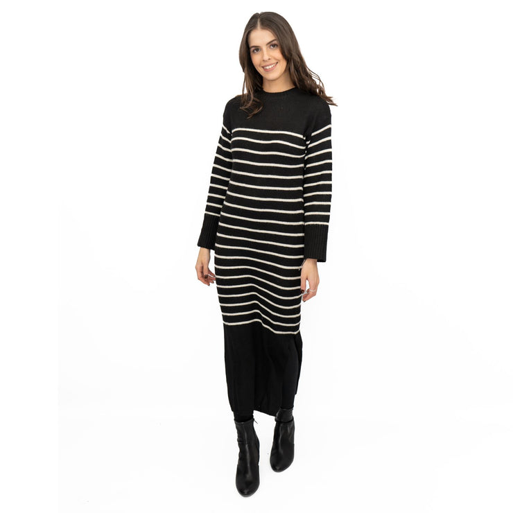 Nobodys Child Striped Midi Jumper Dress - Quality Brands Outlet