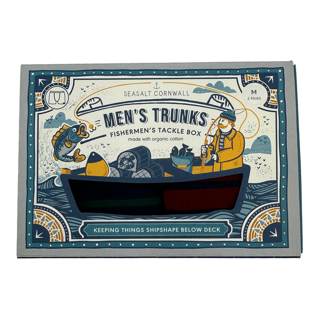 Seasalt Mens Tackle Box of 2 Trunks-Quality Brands Outlet-