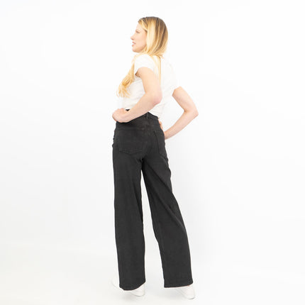 M&S Wide Leg Jeans Black