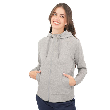 M&S Goodmove Active Hoodie Grey Full Zip-Quality Brands Outlet-