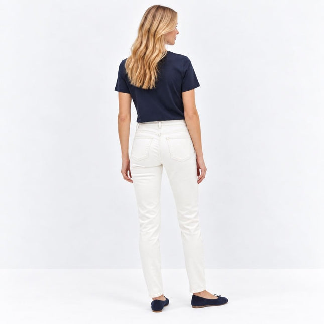 Womens Jeans Lily Slim Fit Stretch Jeans – White-Quality Brands Outlet-