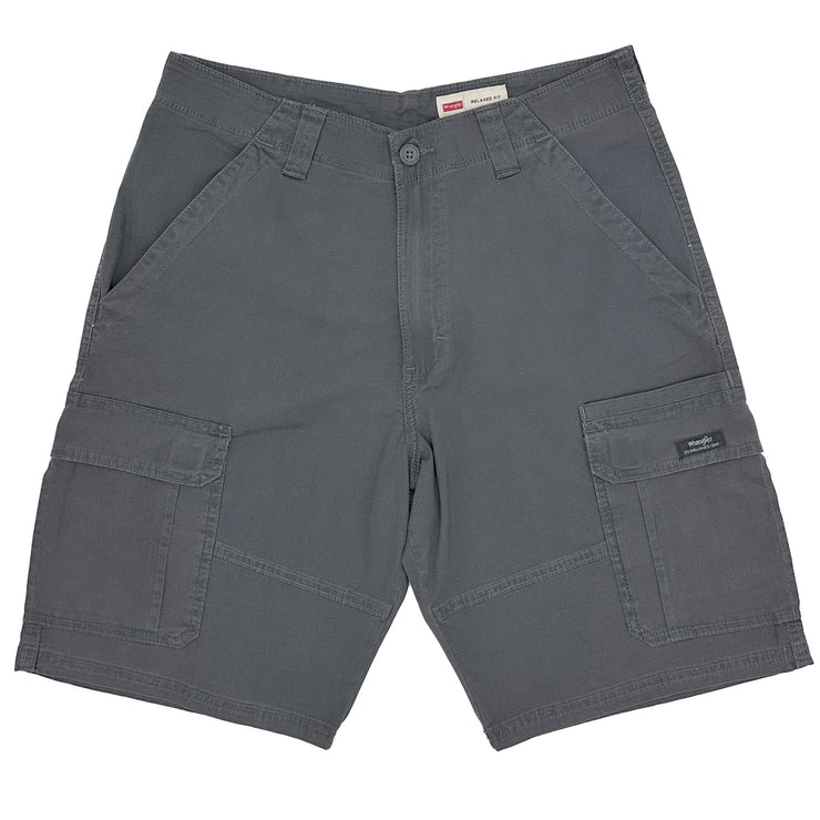 Wrangler Mens Cargo Shorts Charcoal Grey