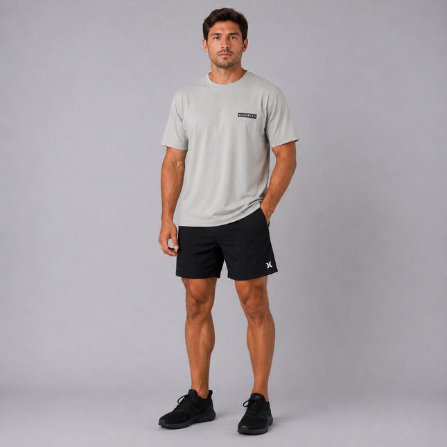 Mens Performance Crew Neck T-Shirt – Grey