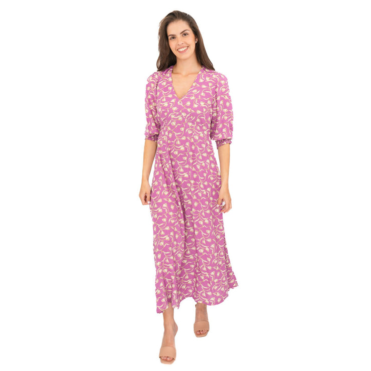 Seasalt Light Purple Bell Gable Dress - Quality Brands Outlet