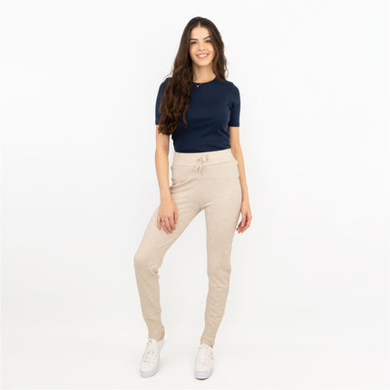 River Island Womens Ribbed Knit Jersey Skinny Leg Joggers