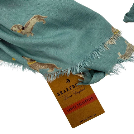 Brakeburn Sausage Dog Lightweight Scarf-Quality Brands Outlet-