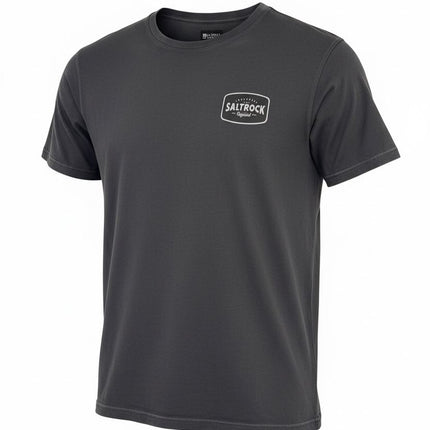 Saltrock Charcoal Grey Graphic T-Shirt-Quality Brands Outlet-