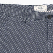 Men's Navy Blue Shorts with Belt Loops and Pockets