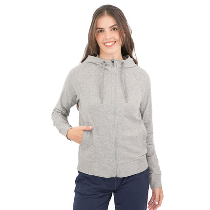 M&S Goodmove Active Hoodie Grey Full Zip-Quality Brands Outlet-