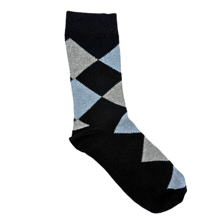 M&S Cool & Fresh Cotton Rich Argyle Socks 5-Pack