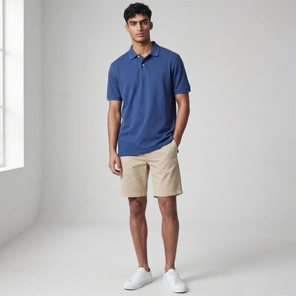 Joules Woody Dark Blue Cotton Pique Polo Shirt - Quality Brands Outlet