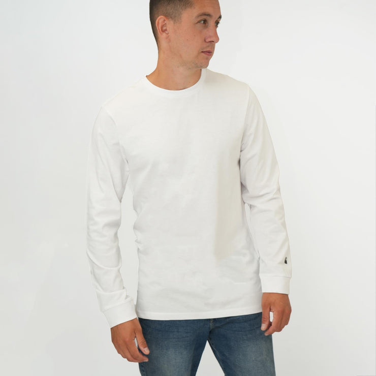 Carhartt WIP Base Long Sleeve T-shirt White