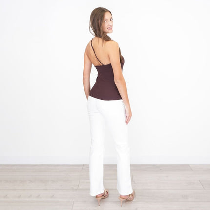 Nala Asymmetric Strappy Sleeveless Top-Quality Brands Outlet-