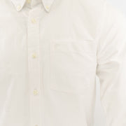 Carhartt WIP Men Oxford Shirt White Long Sleeve Button-Up Tops