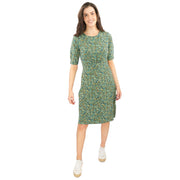 Weird Fish Green Cassandra Swing Dress - Quality Brands Outlet
