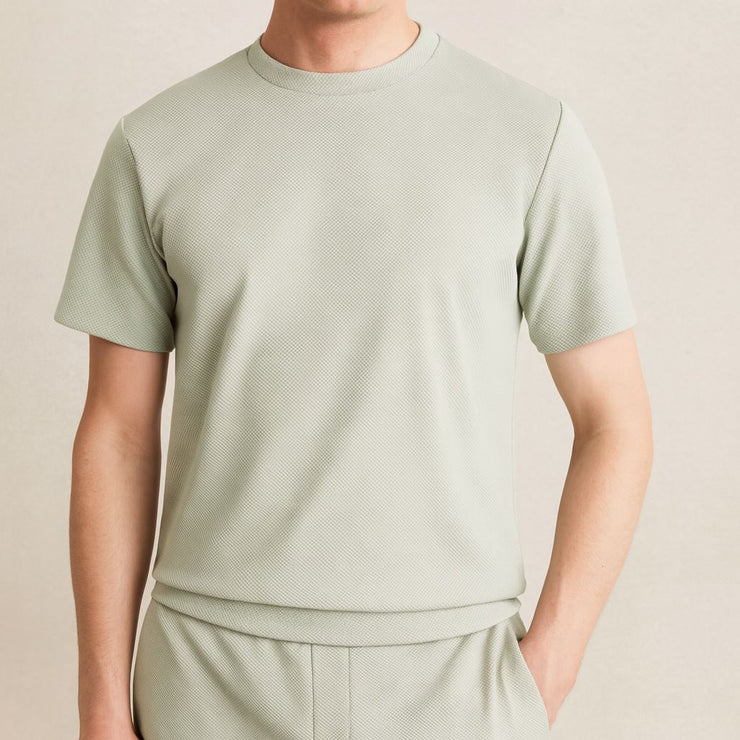 Wick T-Shirts Sage Green Short Sleeve Sporty - Quality Brands Outlet