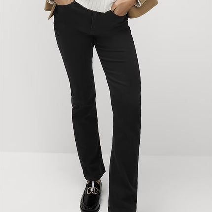 M&S Per Una Roma High Waisted Straight Leg Jeans Black