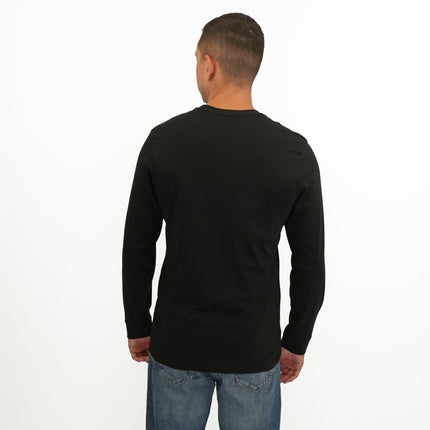 Long Sleeve T-shirt Essentials Black Tops-Quality Brands Outlet-