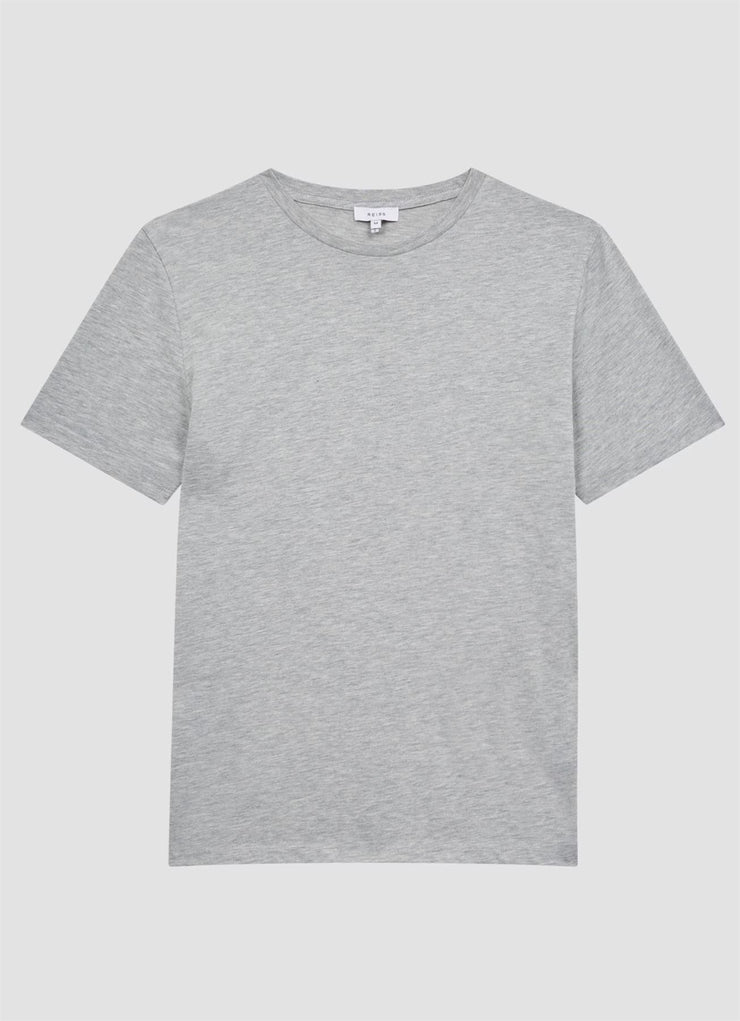Bless Cotton T-Shirts Light Grey Short Sleeve Tops - Quality Brands Outlet