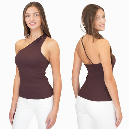 Nala Asymmetric Strappy Sleeveless Top-Quality Brands Outlet-