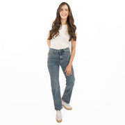 M&S Autograph Blue Jeans High Waist Straight Leg - Quality Brands Outlet