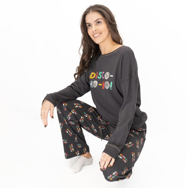 M&S Cotton Christmas Pyjama Set - Size M Only - Quality Brands Outlet