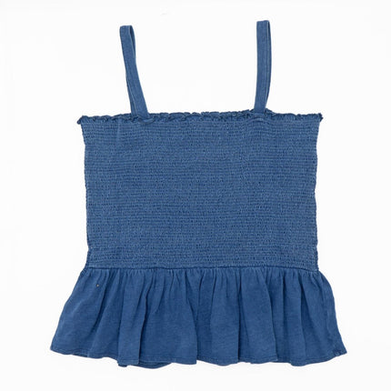 Next Girls Strappy Blue Summer Tops Sleeveless - Quality Brands Outlet