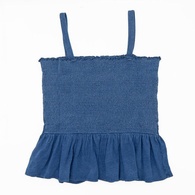 Next Girls Strappy Blue Summer Tops Sleeveless - Quality Brands Outlet