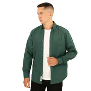 Carhartt WIP Mens Madison Shirt Long Sleeve Royal Green Button-Up Tops