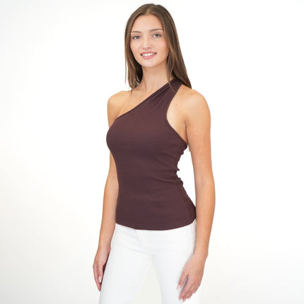 Nala Asymmetric Strappy Sleeveless Top-Quality Brands Outlet-