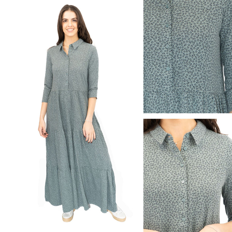 Seasalt Windflower Dress Blue Grey - Quality Brands Outlet