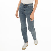 M&S Autograph Blue Jeans High Waist Straight Leg - Quality Brands Outlet