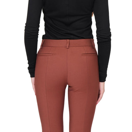 M&S Autograph Slim Leg Trousers Ankle Grazer-Quality Brands Outlet-