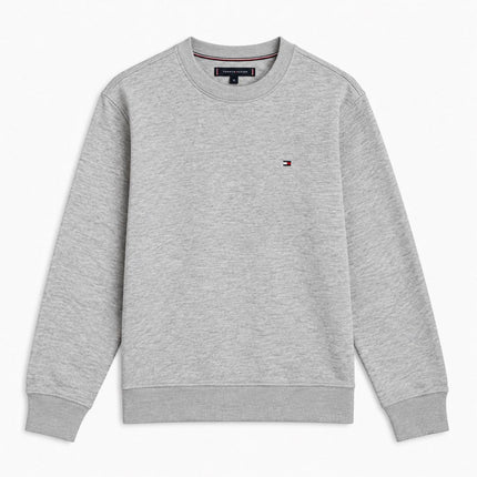 Mens Sweatshirts Terry Crew Neck Tops – Grey-Quality Brands Outlet-
