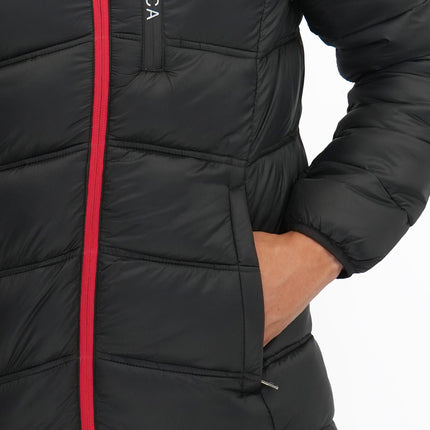 Nautica Mens Performance N83 Hooded Puffer Jacket Black-Quality Brands Outlet-