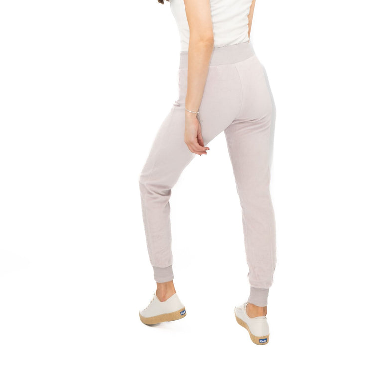 Lipsy Lilac Sequin Velour Joggers