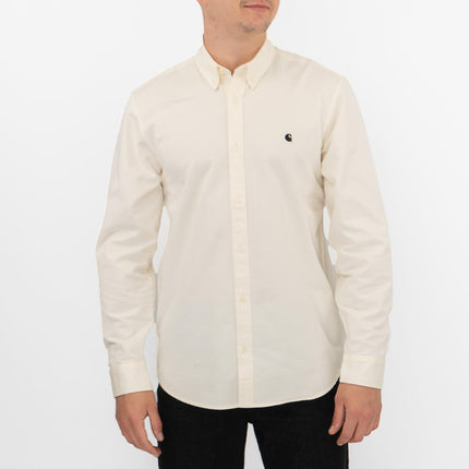 Premium Brand Shirt Long Sleeve Madison Cream