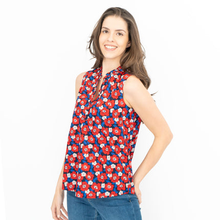 Seasalt Womens Flower Fields Vest Poppy Maritime-Quality Brands Outlet-