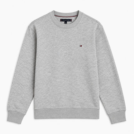 Mens Sweatshirts Terry Crew Neck Tops – Grey-Quality Brands Outlet-