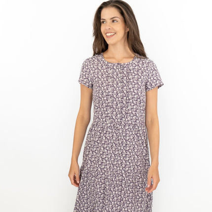 Seasalt New Dance Midi Dress Blossom Lavender-Quality Brands Outlet-