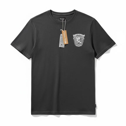 Saltrock Mens Grey Graphic T-Shirt-Quality Brands Outlet-